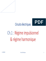 ch.1 Regime Impulsionnel Regime Harmonique Cpi