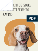 Ebook de Fundamentos Sobre El Adiestramiento Canino