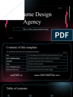 Game Design Agency by Slidesgo