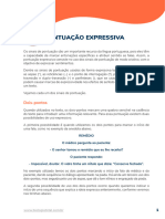  GRAMÁTICA E INTERPRETAÇÃO - Pontuação Expressiva