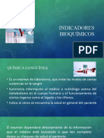 Indicadores Bioquímicos, Clínicos y Dietéticos