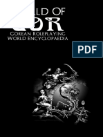 World of Gor Gorean Roleplaying World Encyclopaedia