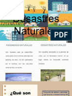 Tema 04 - Desastres Naturales