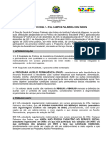 Serviço Público Ministério Da Educação Instituto Federal de Alagoas - IFAL Campus Palmeira Dos Índios Direção Geral