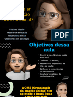 Aula de Fabiana - Por Que Devemos Falar em Eduação Socioemocional