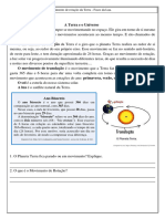 6 Ano - Movimentos Da Terra - Fases Da Lua - Sistema Solar