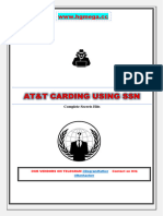 AT - T CARDING USING SSN Dob