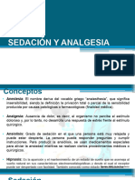 Sedación y Analgesia