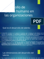 Desarrollo de Talento Humano