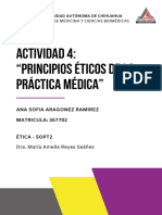 ACTIVIDAD 4 - "Principios Éticos de La Práctica Médica"