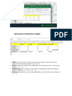 16 Formulas de Excel