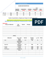 Formato Plan Alimentario Abril 2024 Taller de Dietetica