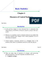 Basic Statistics - CHAPTER 4