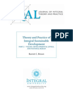 Theory and Practice of Integral Sustainable Development Pt2