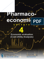 Pharmacoeconomics, Lec 4