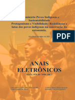 Anais X Seminario Povos Indigena 2023...