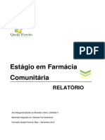 Estágio em Farmácia Comunitária: Relatório