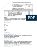 Zinc Sulphate Specs