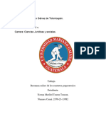 Resumen Critico de Contratos Preparatorios de Civil V