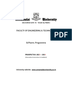 Bpharm Prospectus 2023 24