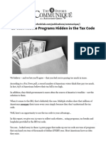 23 Cash Rebate Programs Hidden in The Tax Code - The Oxford Club