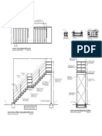 Detalle Escalera Metalica, 2° Nivel, Modulo 3