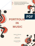 Portfolio in Music