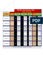 16.time Table - Pratham (All Phases) - 2024-25