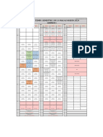 Emploi Du Temps 22 Mai - 08 Juin 2024