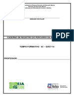 Caderno de Registro - 3 - Tempo Formativo - Eixo VII