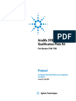 Ariamx Sybr Qualification Plate Kit: Protocol