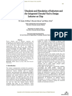 Review of ASITIC Analysis and Simulation of Induct