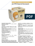 Manual de Instruções - Máscara PFF2 Especial - 45.417