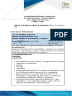 Guia de Actividades y Rúbrica de Evaluación - Tarea 5 - Post-Tarea - POA