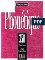 Phonetique 350 Exercices - Hachette 1994