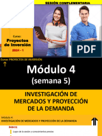 PDF-semana 5-Investigación de Mercados y Proyección de La Demanda