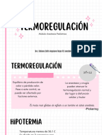 Termoregulacion en Pediatria PP