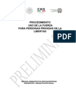 15 Uso Legítimo de La Fuerza para Personas Privadas de La Libertad