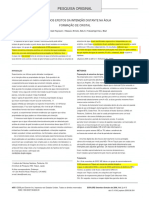 Dos Efeitos Da Intenção Distante Na Formação de Cristal de Água - Teste Duplo-Cego