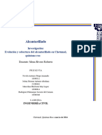 Investigación e Historia Del Alcantarillado A Nivel Mundial y de Chetumal