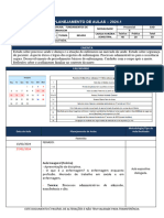 Planejamento de Aulas - Fundamentos de Enfermagem - 2024-1