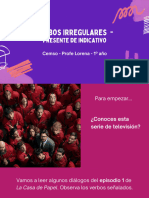 Presente de Indicativo - Irregulares