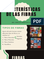 Características de Las Fibras