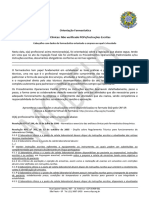 Análises Clínicas - Não Verificado POPs - Instruções Escritas