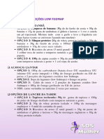 Sugestão de Refeições Low Fodmap: Opçõescafédamanhã