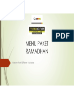 MENU RAMADHAN Maxone Hotel & Resort Makassar UP