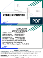 Weibull Distribution