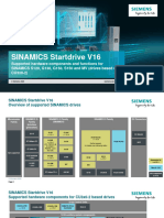 SINAMICS Startdrive V16 Supported Drives and Functions en