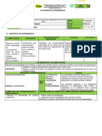 Sesion de Niveles de Organizacion