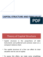 Capital Structure and Firm Value